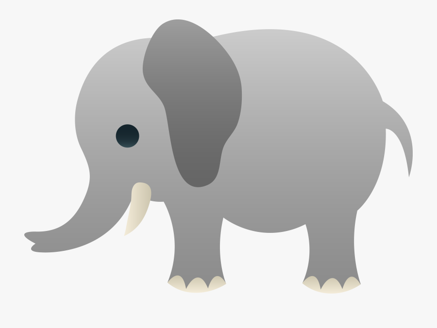 Free Elephant Clip Art Clipart Clipartcow - Gray Clip Art, Transparent Clipart