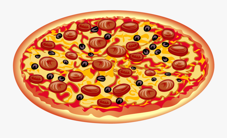 Pepperoni Pizza Clipart - Pizza Clipart, Transparent Clipart