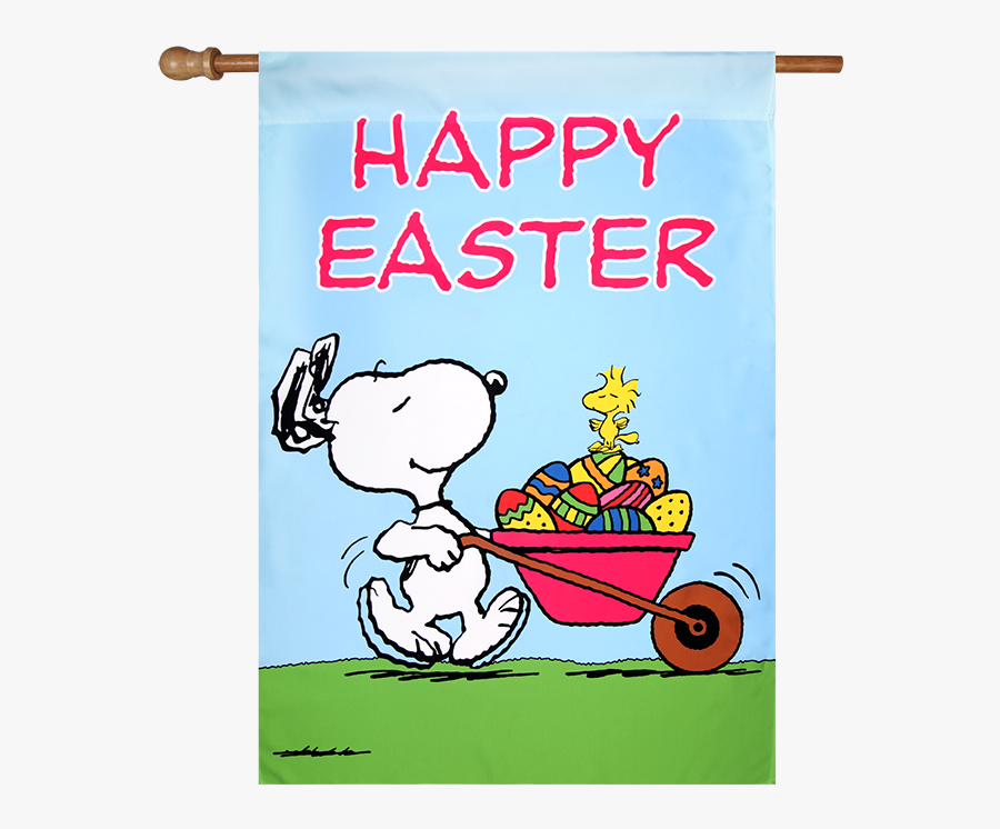 Snoopy Easter Clipart Free - Snoopy Easter Clip Art, Transparent Clipart