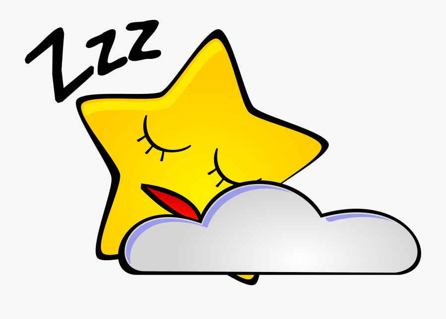 Mood Start Night Sky Clipart - Clip Art Sleep, Transparent Clipart