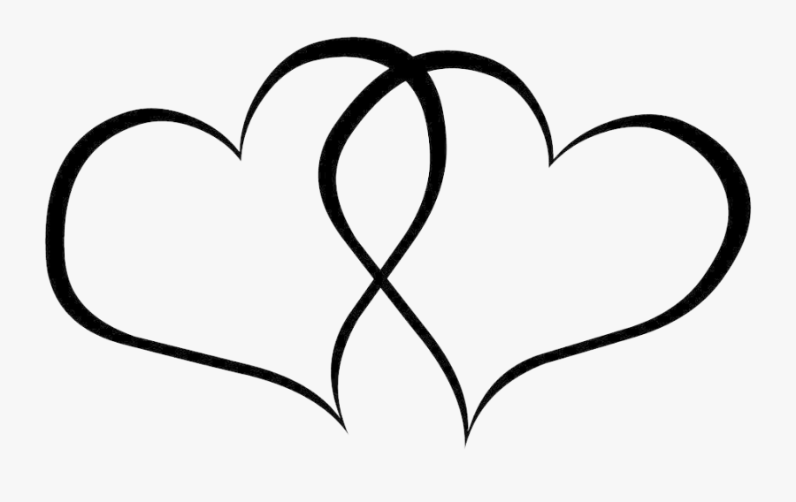 Download Wedding Heart Png Clipart - Hearts Black And White Clipart ...