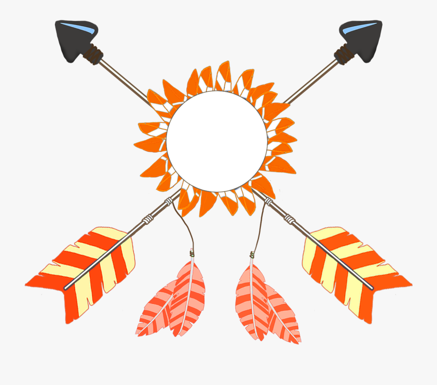 Tribal Crossed Arrows Graphic - Arrows Tribal, Transparent Clipart