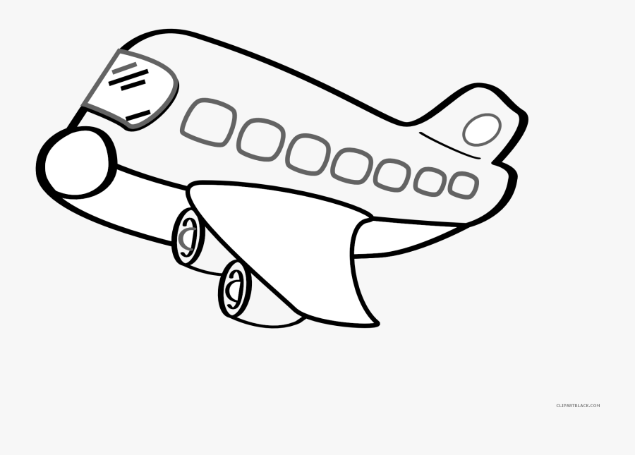 Transparent Airplane Clipart Png - Plane Clipart Transparent Background, Transparent Clipart