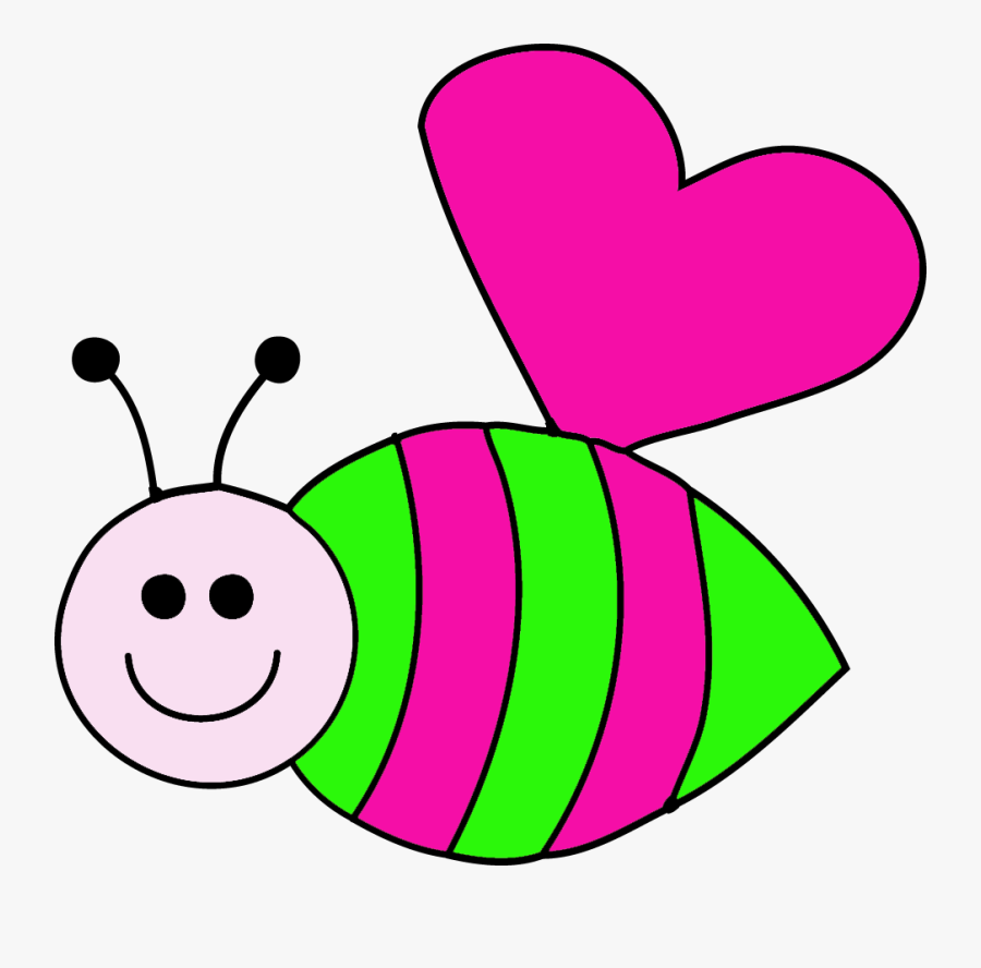 Thank You Teacher Clipart At Getdrawings - Clipart Bees Pink, Transparent Clipart