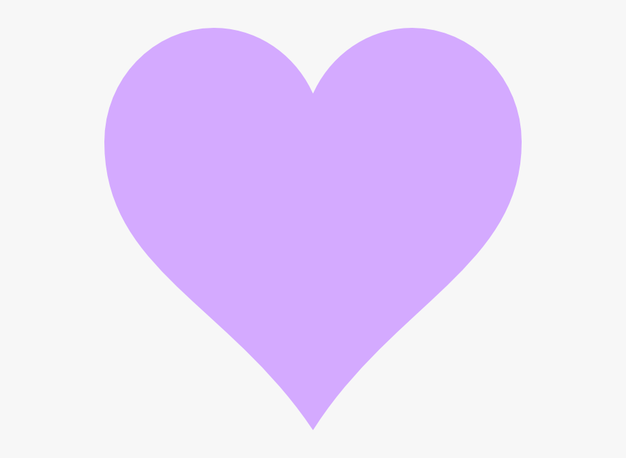 Light Clip Art At - Light Purple Heart Clipart, Transparent Clipart