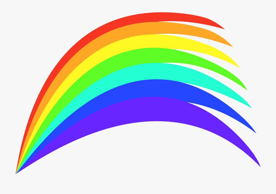 Rainbow Clipart Fire - Rainbow Clip Art, Transparent Clipart