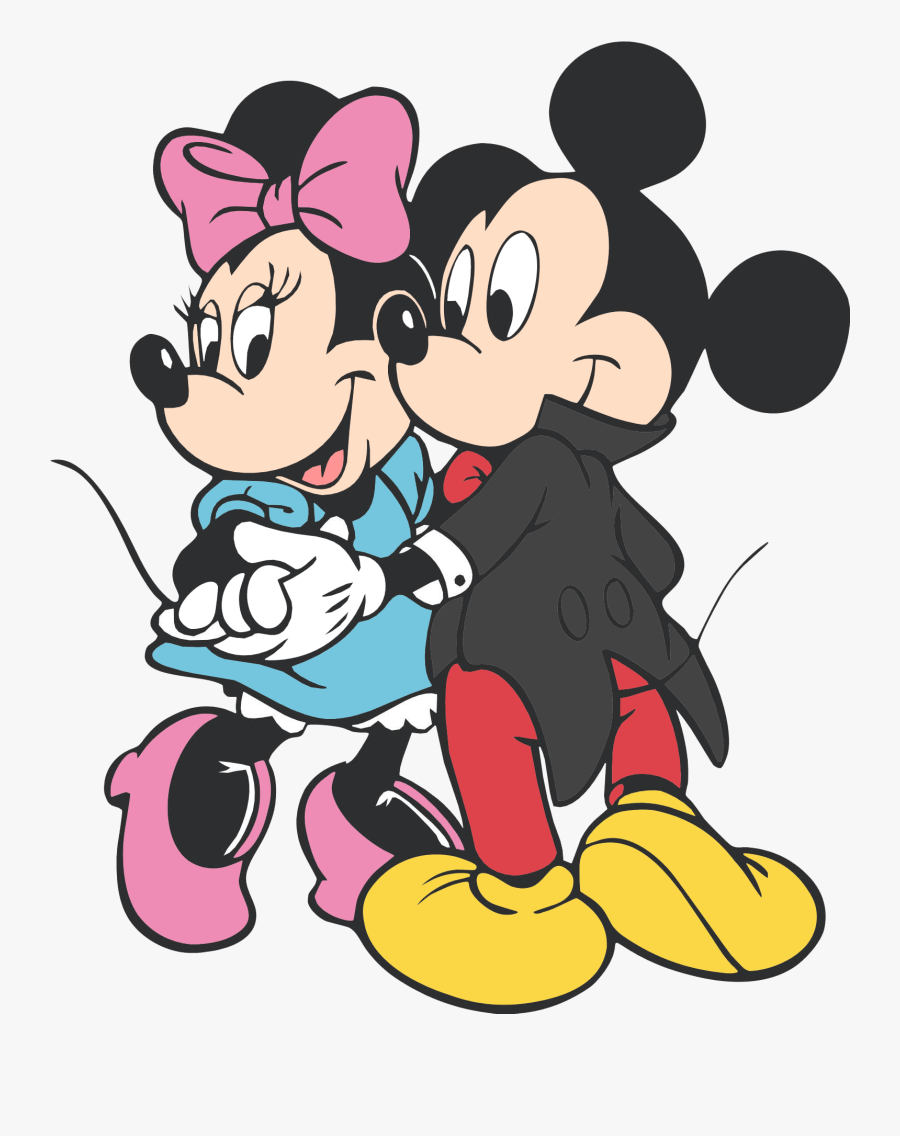 Disney Babies Clip Art Mickey Amp Minnie Music Clipart - Mickey And Minnie Mouse Cartoon Drawings, Transparent Clipart