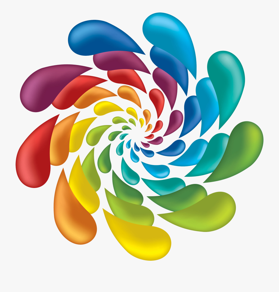 Mathematics Clipart Math Resource - Blob Of Rainbow, Transparent Clipart