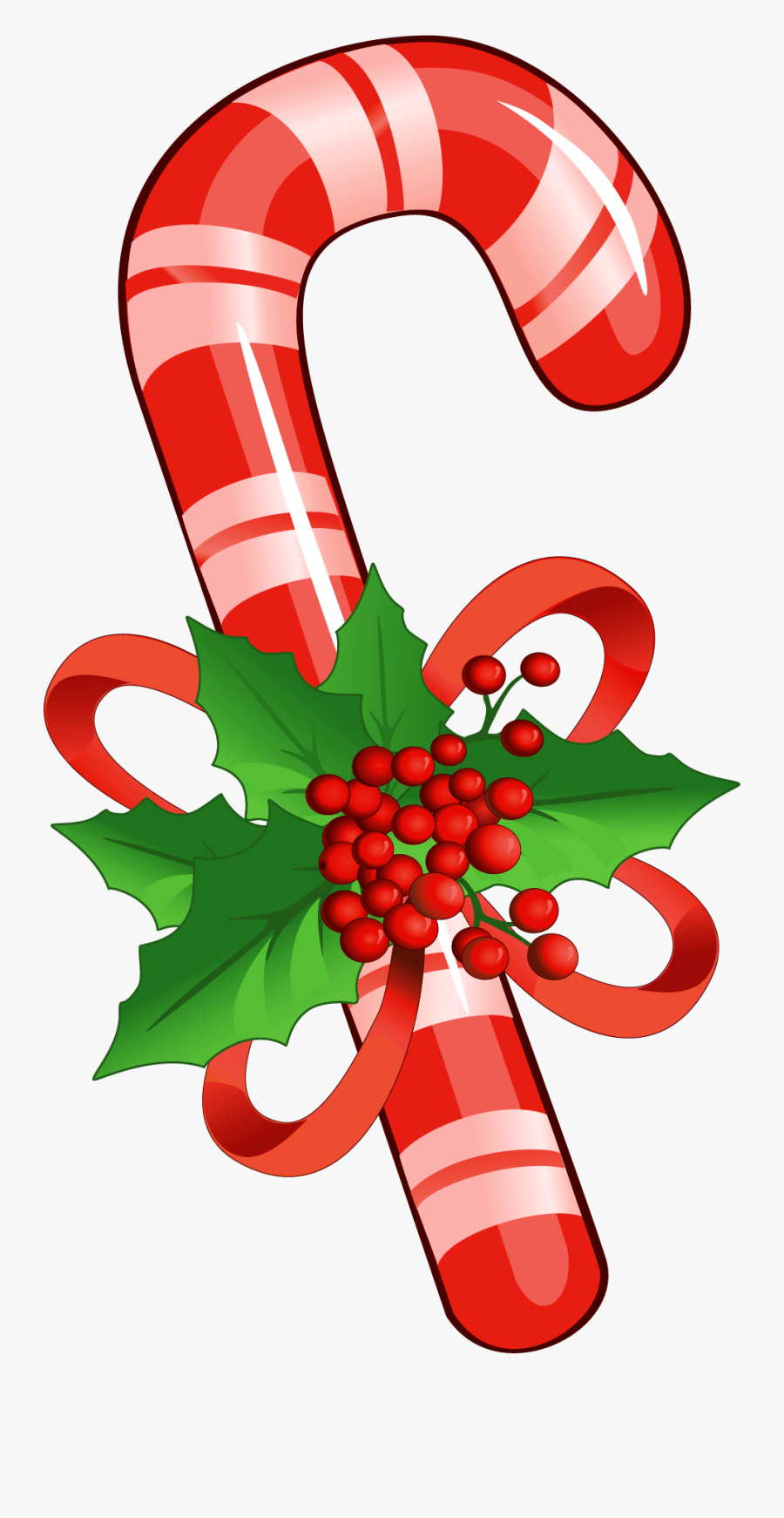 Christmas Tree Clipart Candy Cane - Christmas Candy Cane Clipart , Free