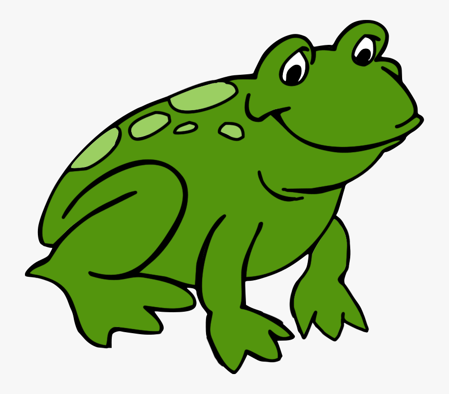 Cute Frog Clipart - Frog Clipart, Transparent Clipart
