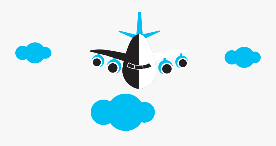 Airplane Clipart , Png Download - Wide-body Aircraft, Transparent Clipart