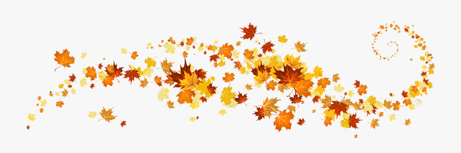 Collection Of Falling Leaves Png High - Fall Leaves Banner Clip Art, Transparent Clipart