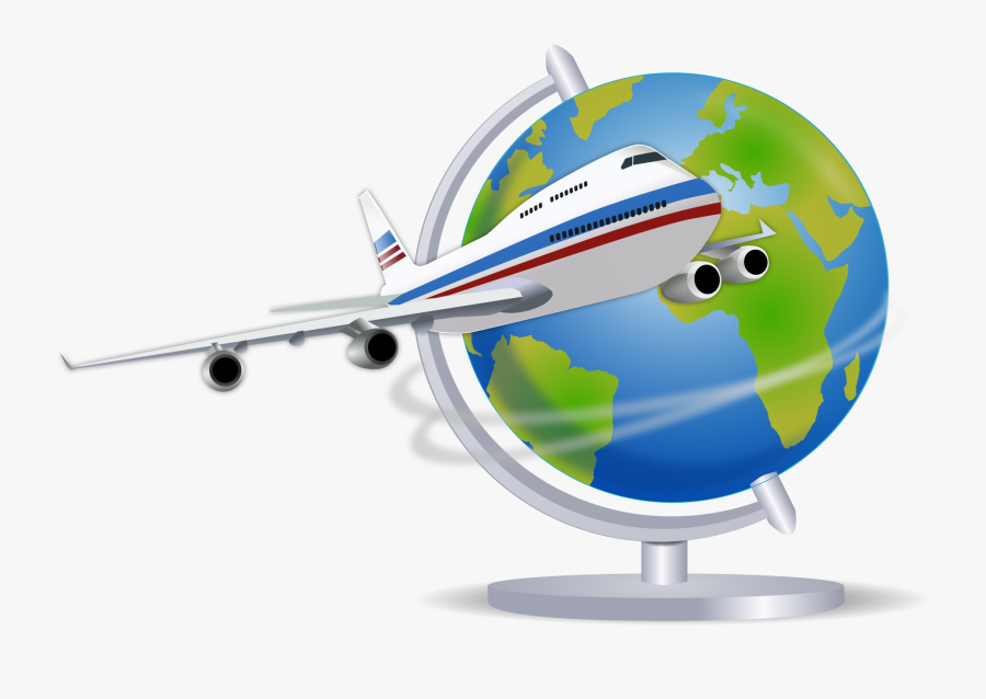Png Royalty Free Airplane Clipart Free - Airplane Clipart Travel, Transparent Clipart