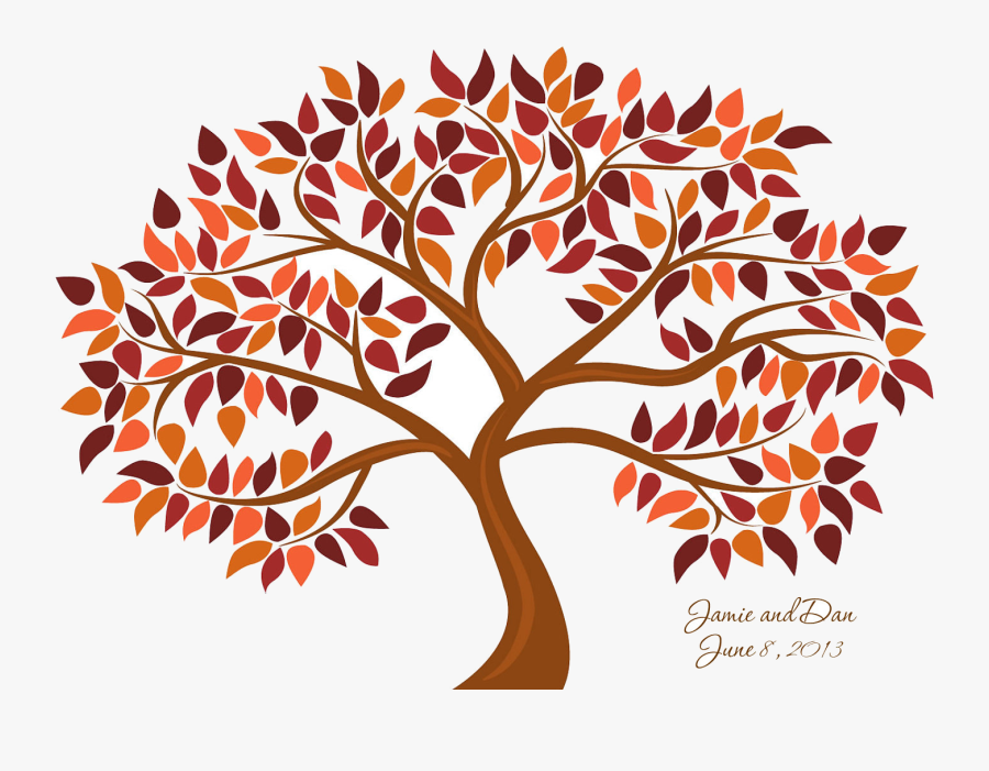 Fall Tree Trees Clipart Transparent Png - Noun Tree With Example, Transparent Clipart