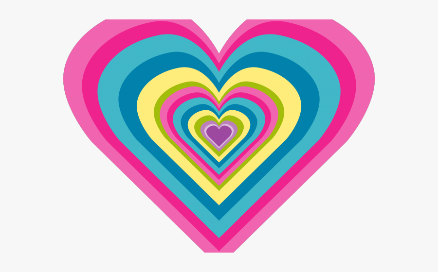 Gems Clipart Rainbow Heart Moving Rainbow Love Heart Free Transparent Clipart Clipartkey