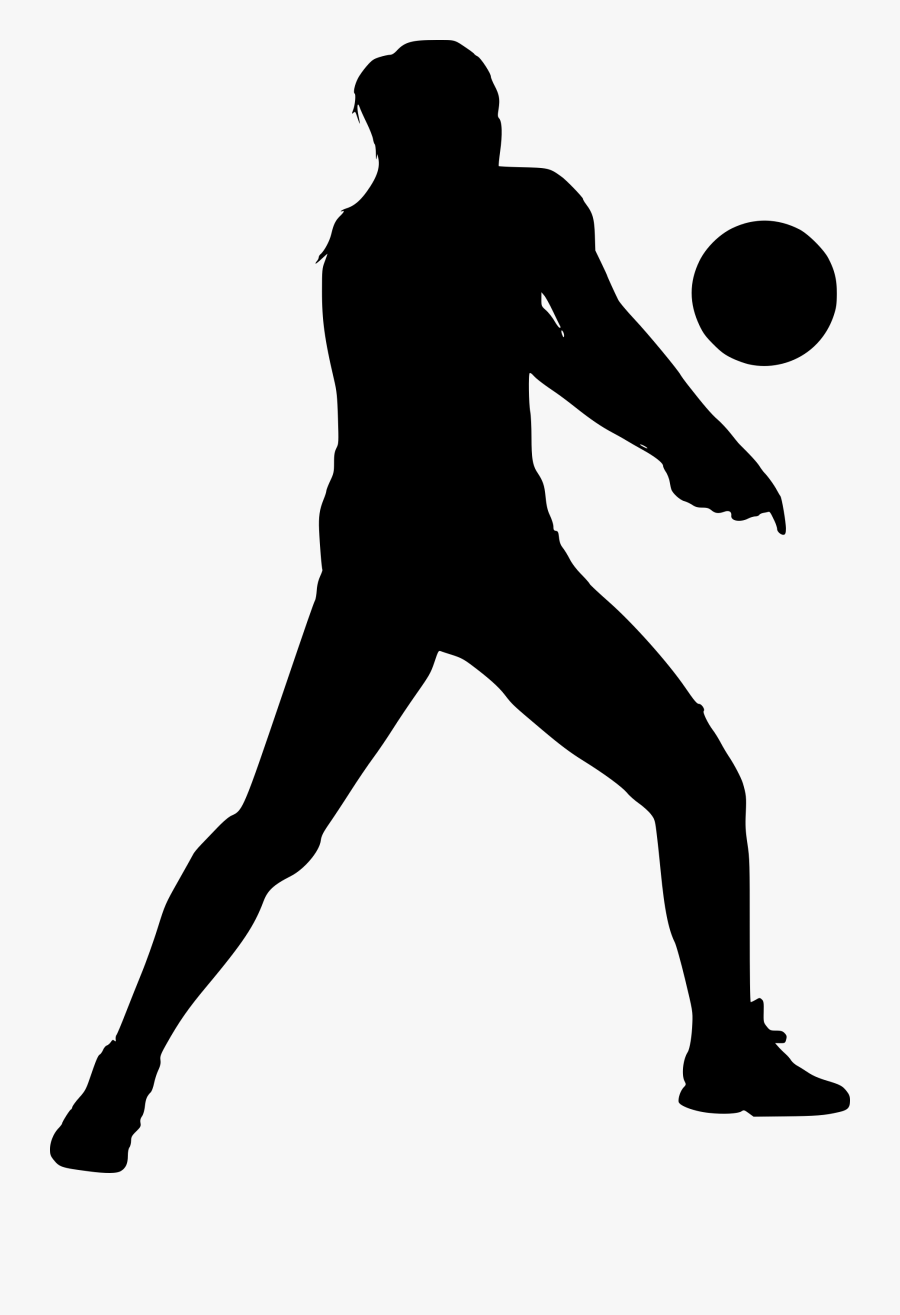 Volleyball Clipart Kb Jpg - People Playing Volleyball Png, Transparent Clipart