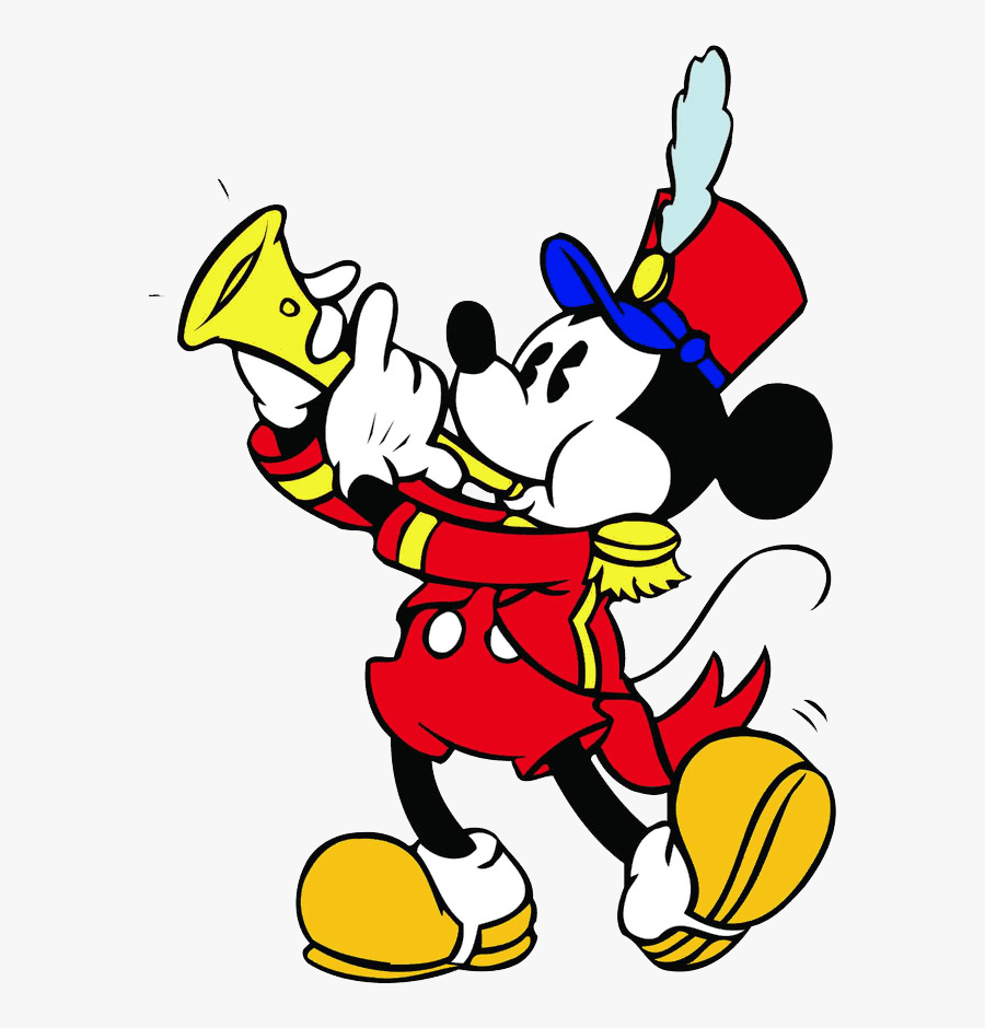 Thumb Image - Mickey Mouse Playing An Instrument, Transparent Clipart