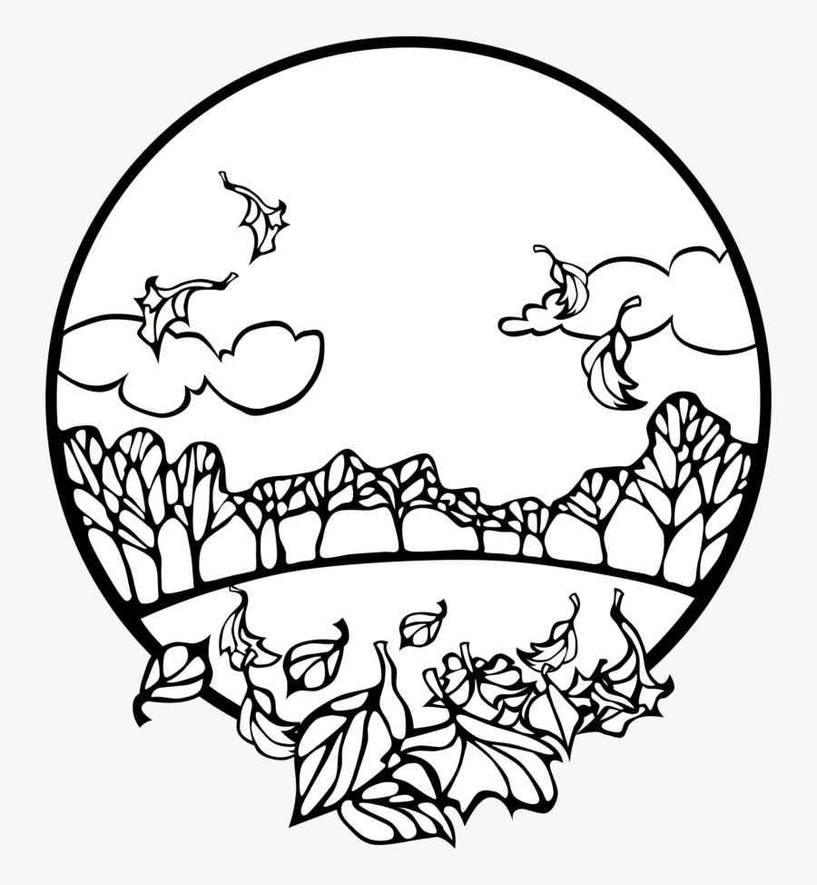 Clip Art Pictures Download Clip Art - Autumn Clipart Black And White, Transparent Clipart