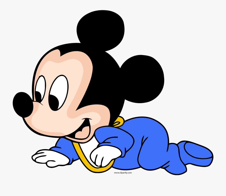 Disney Babies Disney Baby Together Clipart Png Clipartly - Minnie Mickey Mouse Bebe, Transparent Clipart