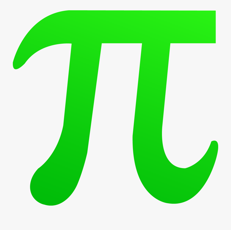 Green Pi Symbol - Clipart Mathematics Symbols, Transparent Clipart