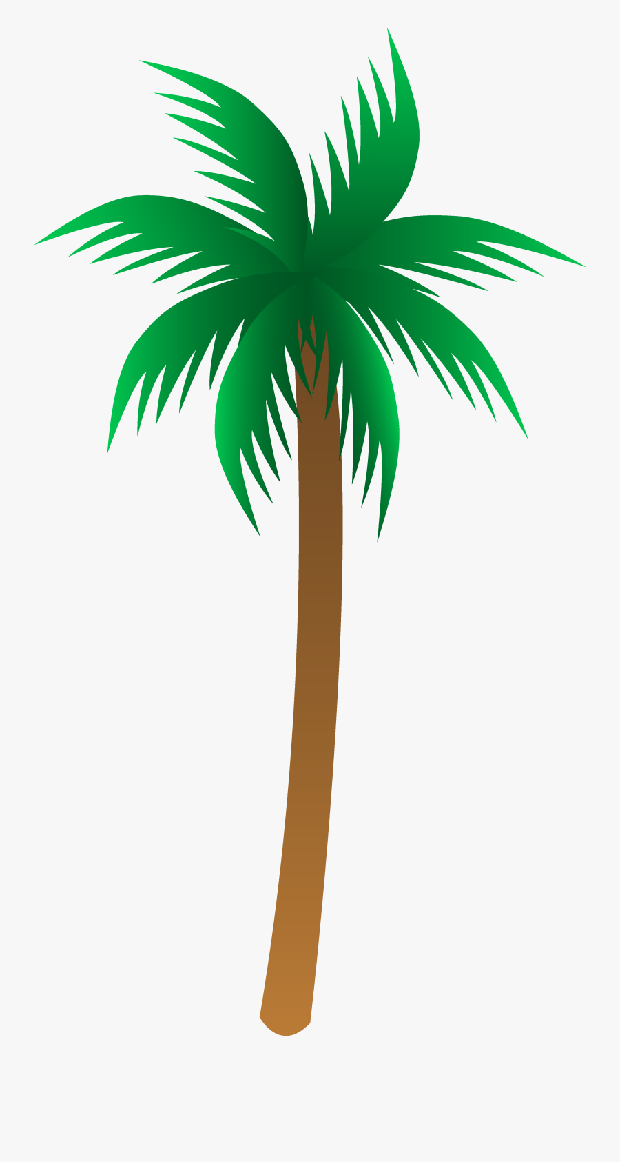 Palm Tree Art Tropical Palm Trees Clip - Palm Tree Vector Png , Free ...
