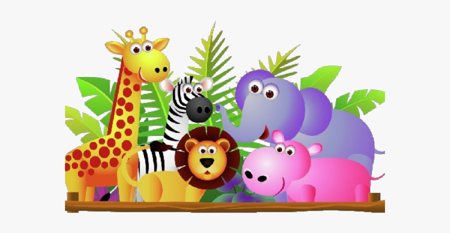 Animal Baby Clipart Transparent Cute Zoo Free Png - Cute Zoo Animals Clipart, Transparent Clipart