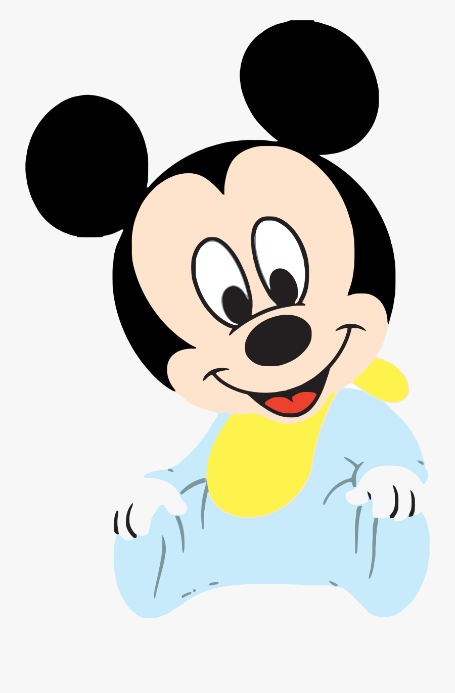 Good Png Clipartly Com - Baby Mickey Mouse Face, Transparent Clipart