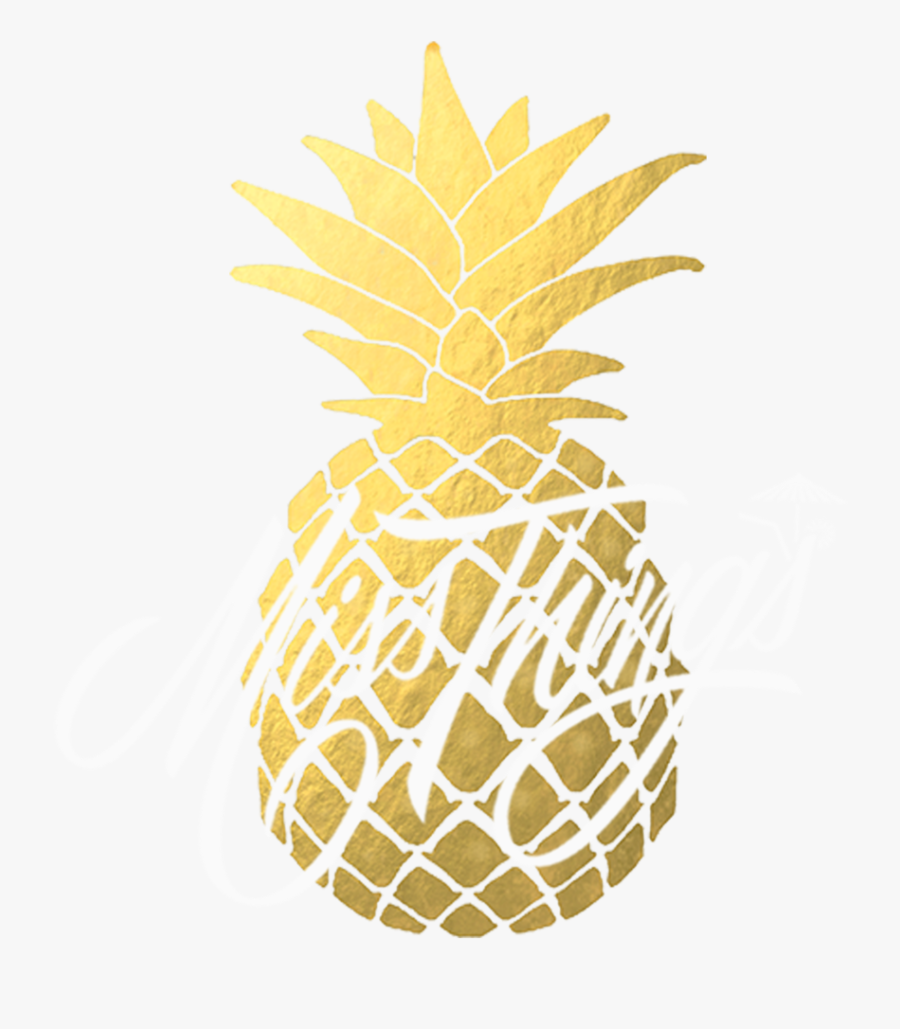 Svg Gold Pineapple Clipart - Miss Things Toronto Logo, Transparent Clipart