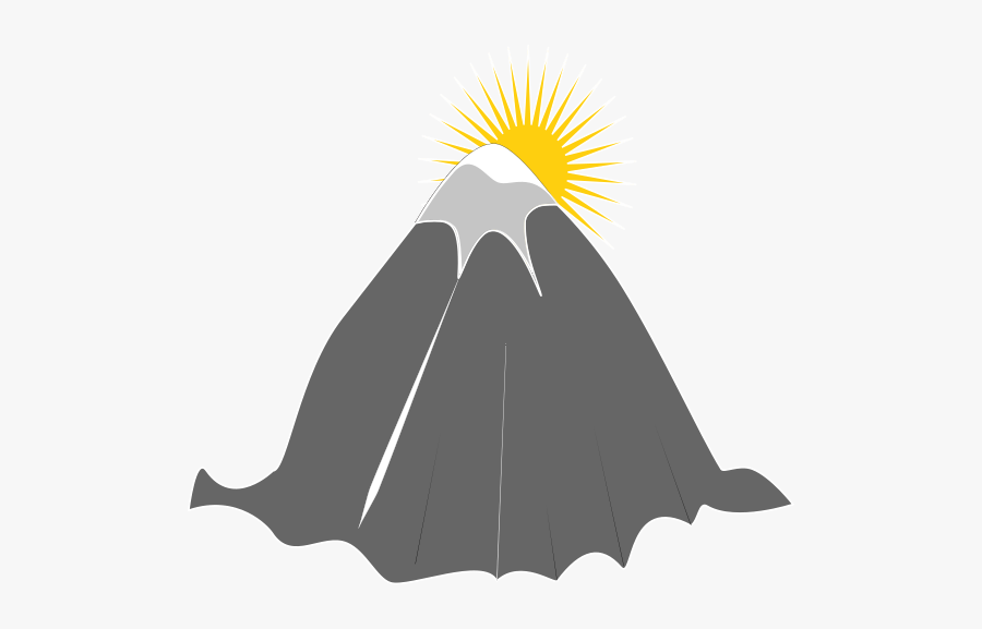 Logo,walrus,mountain - Vektor Gunung Dan Matahari, Transparent Clipart