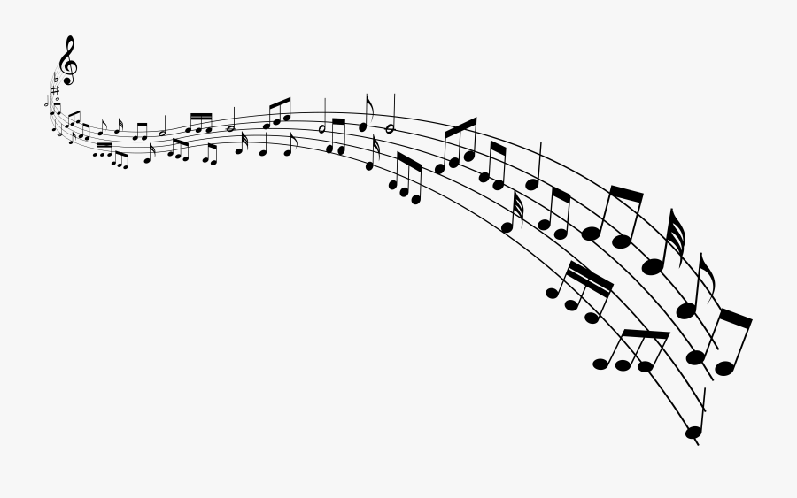 Music Clipart Pop N - Music Notes Background Png, Transparent Clipart