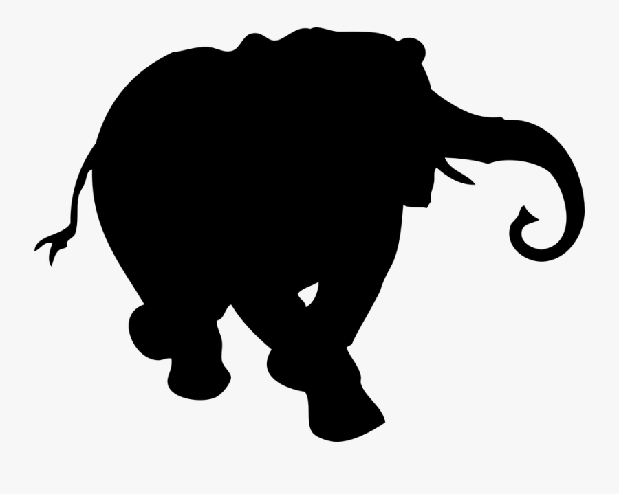 Elephant Clipart, Suggestions For Elephant - Animal Silhouettes Clip Art, Transparent Clipart