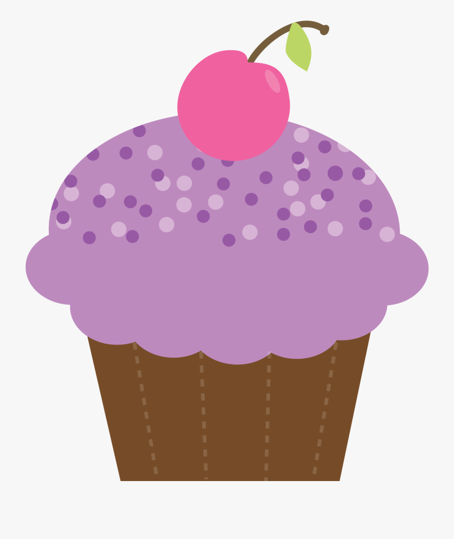 Cupcake Drawings And Cupcakes Clipart - Cute Clipart Cupcakes, Transparent Clipart