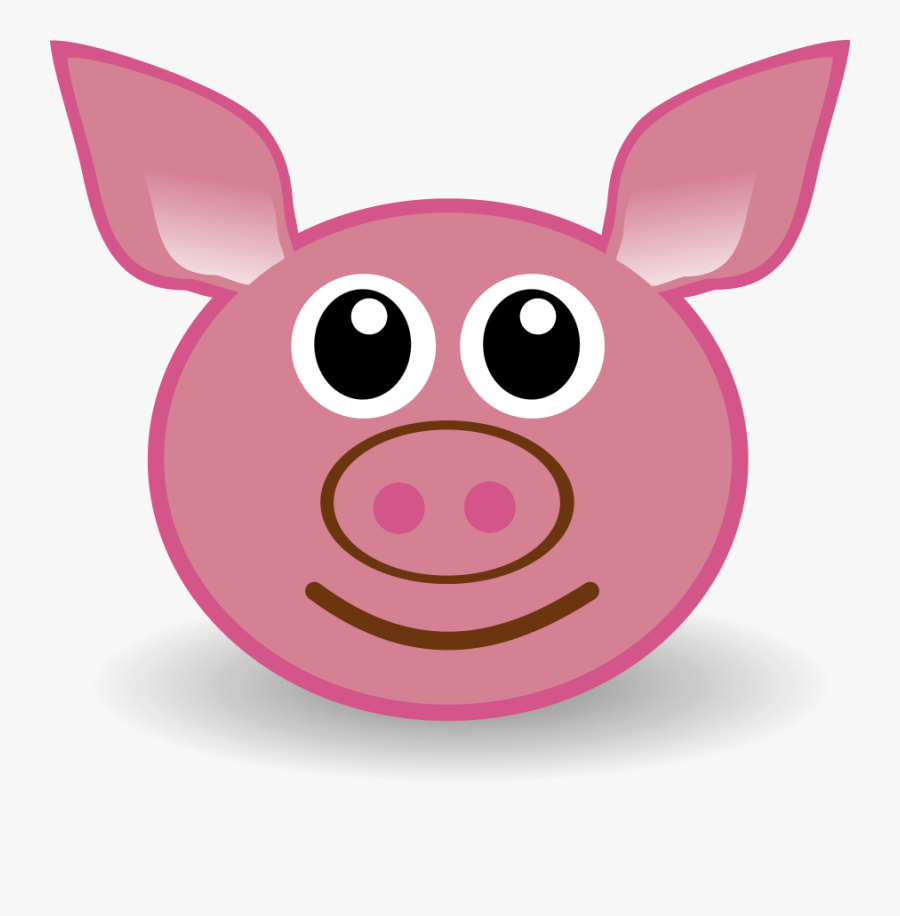 Alert Pig Face - Pig Face, Transparent Clipart