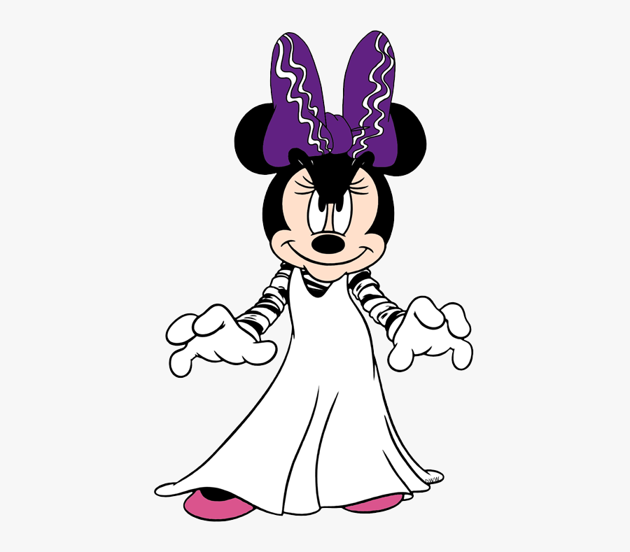 Minnie Bride Of Frankenstein, Transparent Clipart