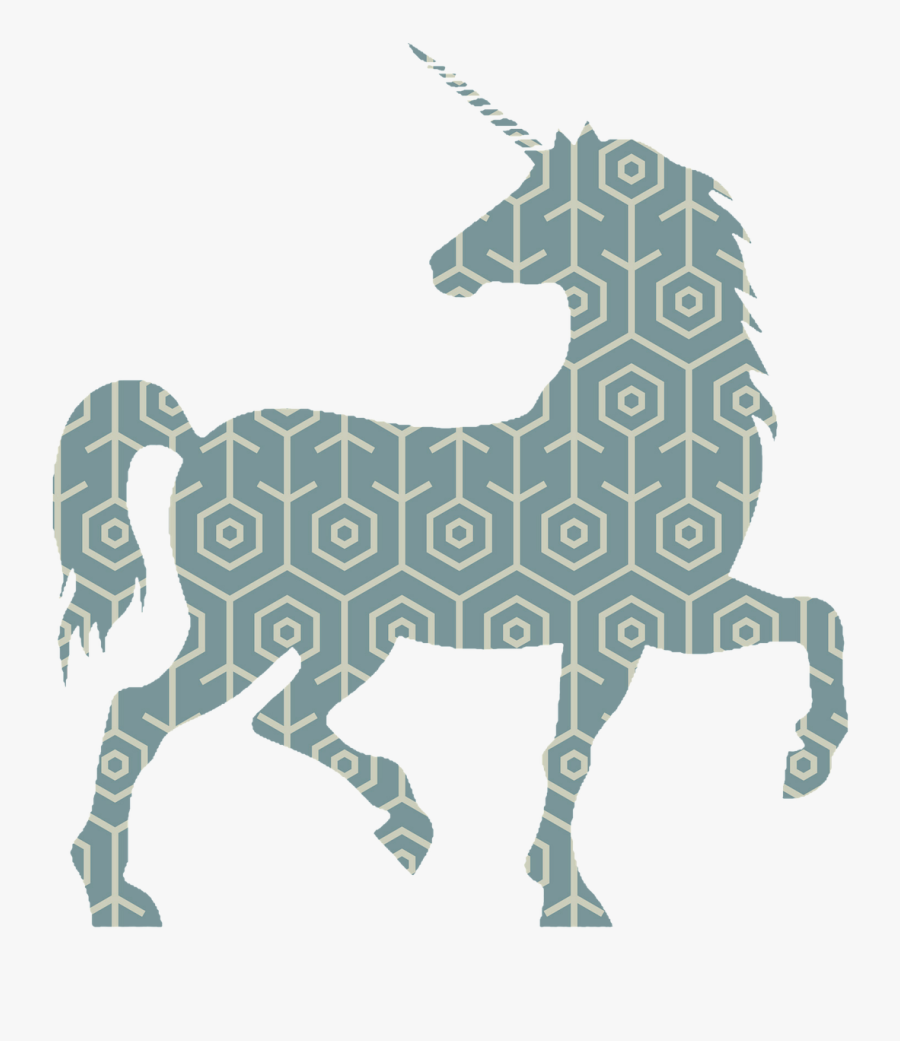 Unicorn Horse Clipart Free Picture - Silhouette Of A Unicorn, Transparent Clipart