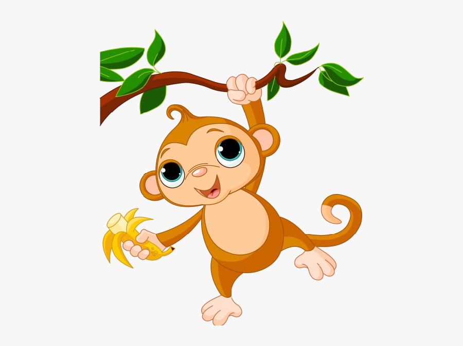 Monkey Images Clip Art - Clipart Cartoon Monkey, Transparent Clipart