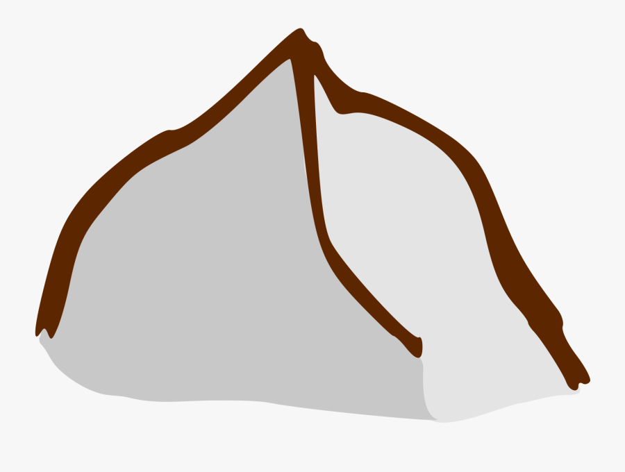 Mountain, Terrain, Heights, Outdoor, Peak, Top - Mountain Symbol On A Map, Transparent Clipart
