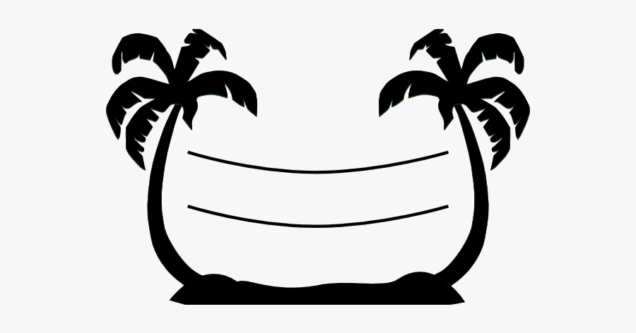 Volleyball Beach Clipart Palm Tree Clip Art Free Transparent - Palm Tree Beach Silhouette, Transparent Clipart