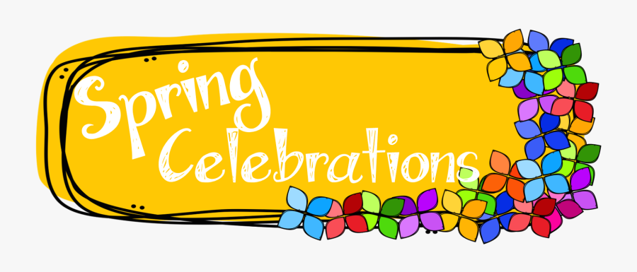 March - Spring Celebration Clip Art, Transparent Clipart