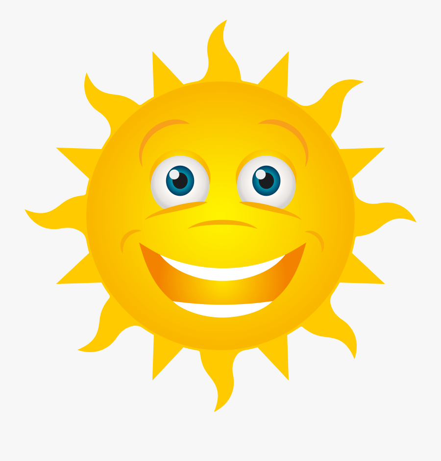 Smiling Sun Transparent Clip Art Image , Free Transparent Clipart ...