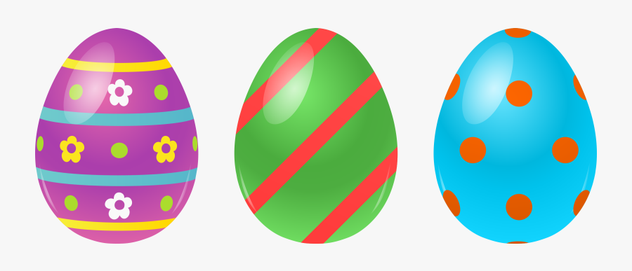 Clip Art Colored Easter Eggs Clip Art - Clipart Easter Eggs, Transparent Clipart
