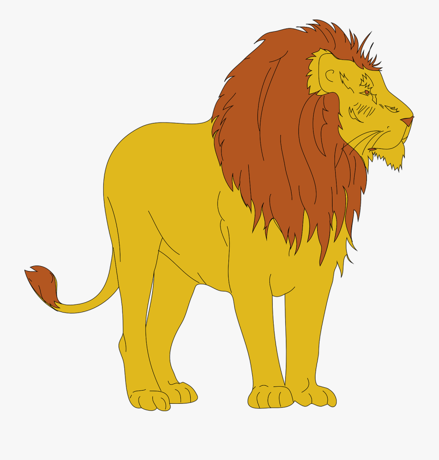 Free Lion Clipart And Animations - Leone Clipart, Transparent Clipart