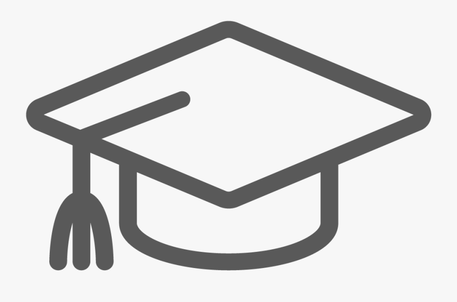 Graduation Cap Line Icon Clipart , Png Download, Transparent Clipart