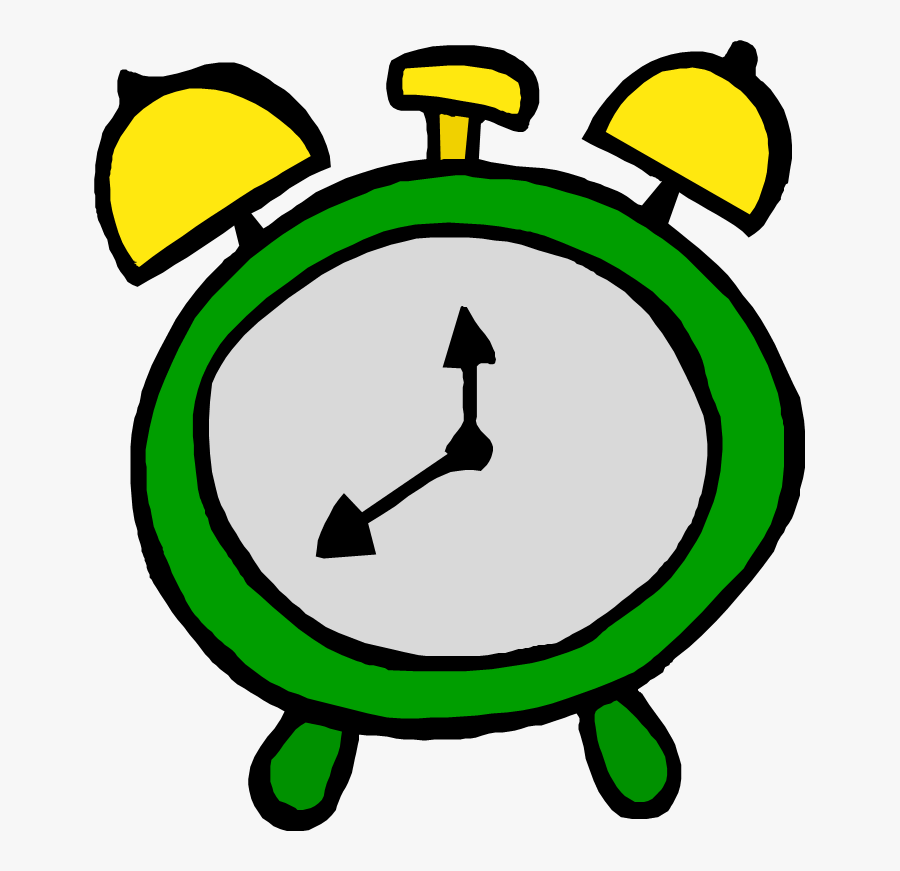 Changes In Start Times Mark New School Year - Green Alarm Clock Clipart, Transparent Clipart