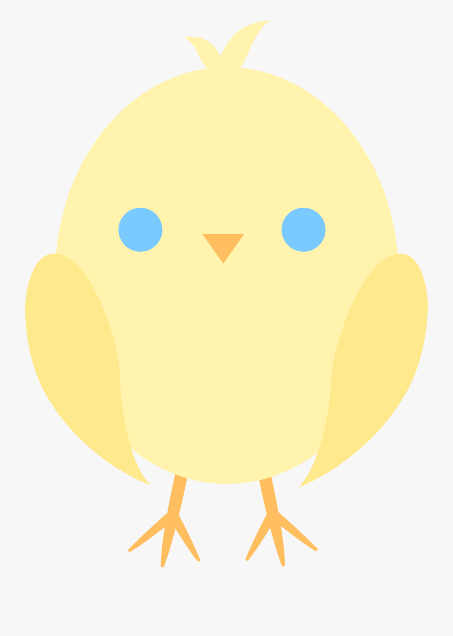 Cute Yellow Easter Chick - Cute Baby Chickens To Draw, Transparent Clipart