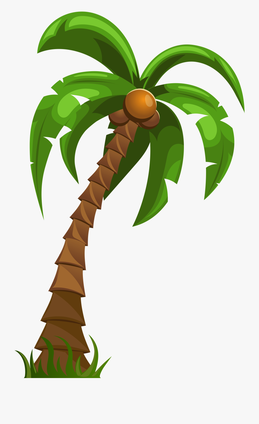 Png Clip Art Gallery - Cartoon Palm Tree Png, Transparent Clipart