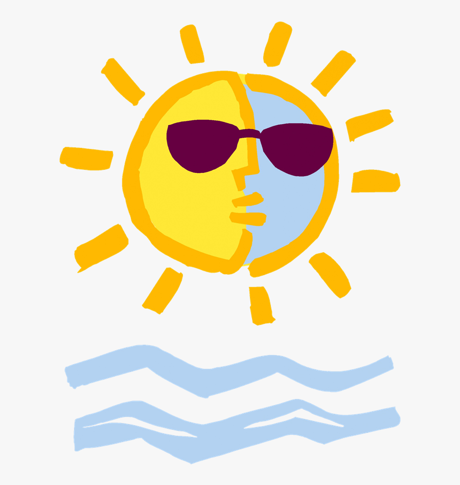Summer Sun Clip Art - Summer Free Vectors Png, Transparent Clipart