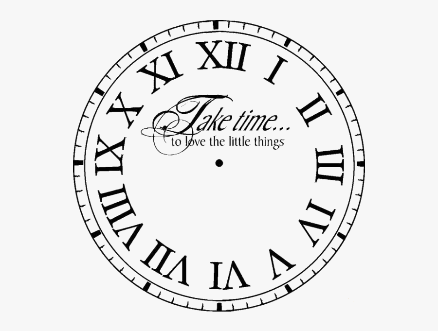 Pin By Sibel I - Small Clock Face Template, Transparent Clipart