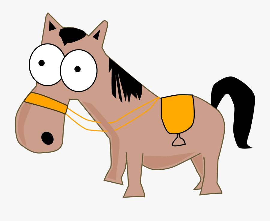 Cartoon Cowboy Horse 3, Buy Clip Art - Horse Cartoon Vector Png, Transparent Clipart