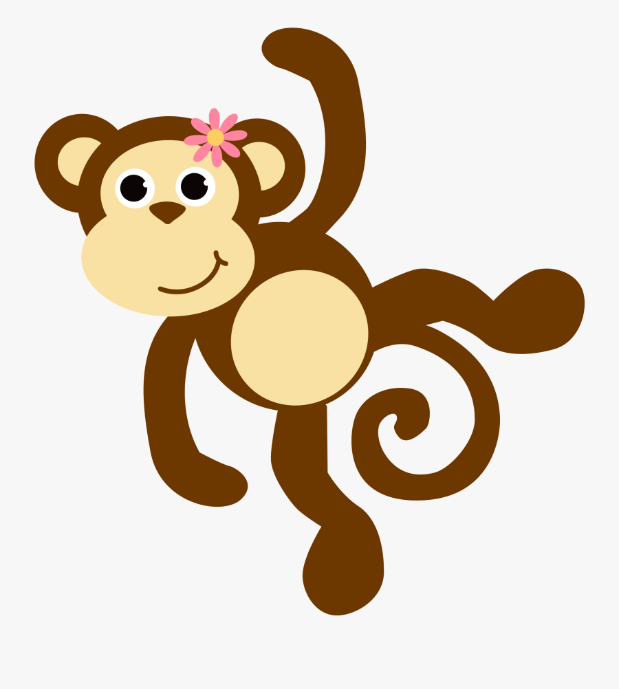 Free Images Download 2018 Monkey Clipart No Background - Safari Baby Animals Png, Transparent Clipart